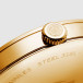 Ryolit 36 White Deluxe Gold - DK Brown Leather