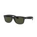 Solglasögon New Wayfarer Rubber Black