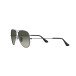 Solglasögon Aviator Large Metal Gunmetal