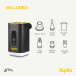 Airbird C2 Pump+camping light, inflate/deflate