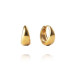 Örhänge Bold Hoops Medium Gold