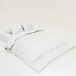 Bäddset Arkipelag Blank Enkelt Vit 150x210cm