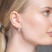 Örhänge Petite Yves Knot 