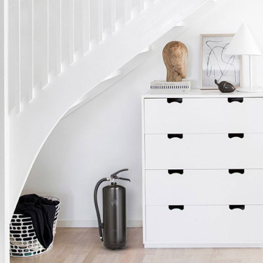 Brandsläckare Design, 55A, 6 kg - svart SE+DK